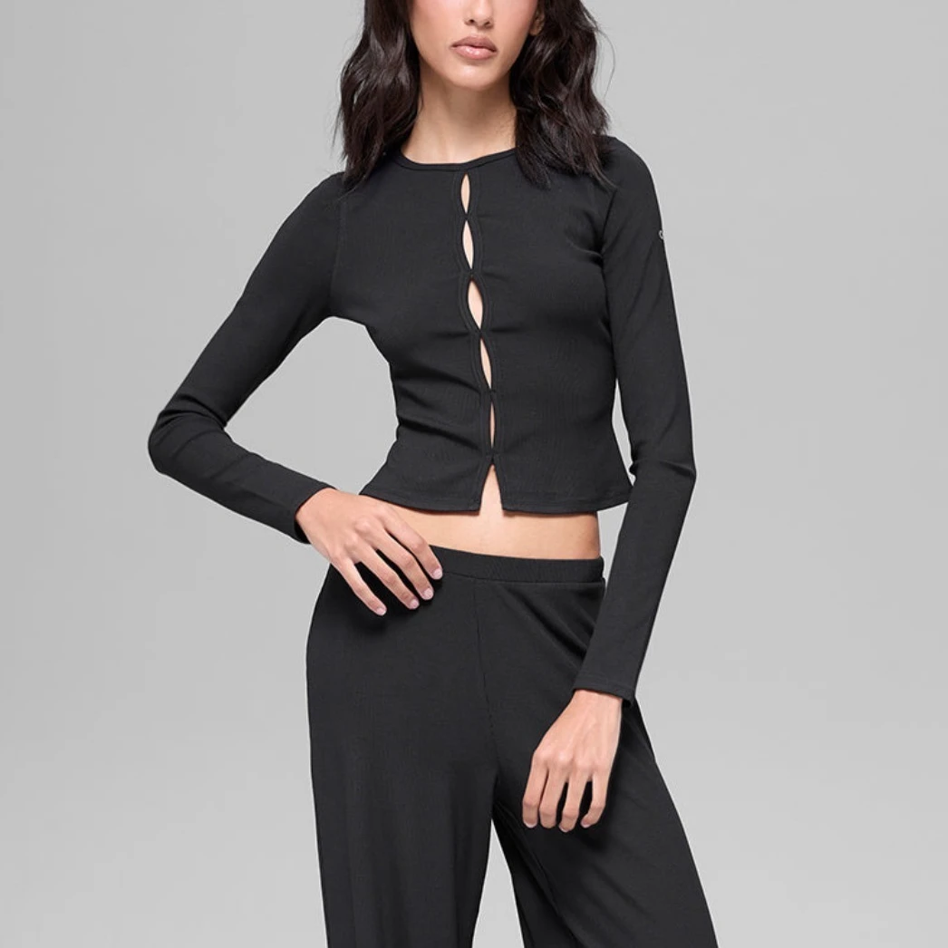 Women's Slim Fit Long Sleeve Y - огляд і ціна Yoga Of Fitness