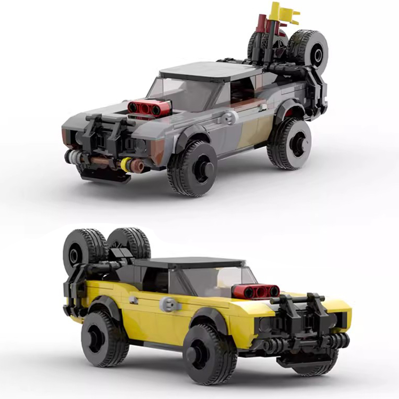 Bricklink MOC Mad Max Camaroed - огляд і ціна Victor Racket Jetspeed