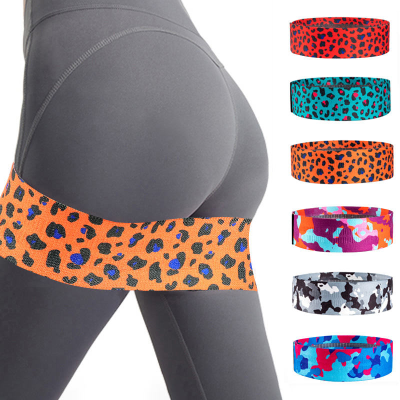 Leopard Print Booty Bands, Non - огляд і ціна Yoga Fitness Resistance Band